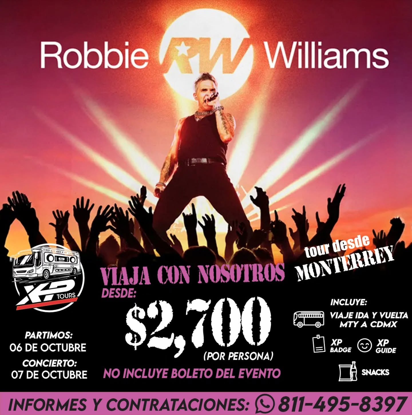 Robbie Williams · Britpop World Tour